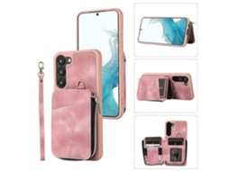 Capa Traseira Com Zíper Para Samsung Galaxy S23+ 5g