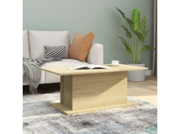 Vidaxl Mesa De Centro 102x55,5x40 Cm Derivados Madeira Carvalho Sonoma