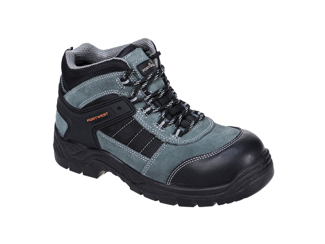 Bota Portwest Compositelite Trekker Plus S1p - Segurança E Conforto Preto / 38