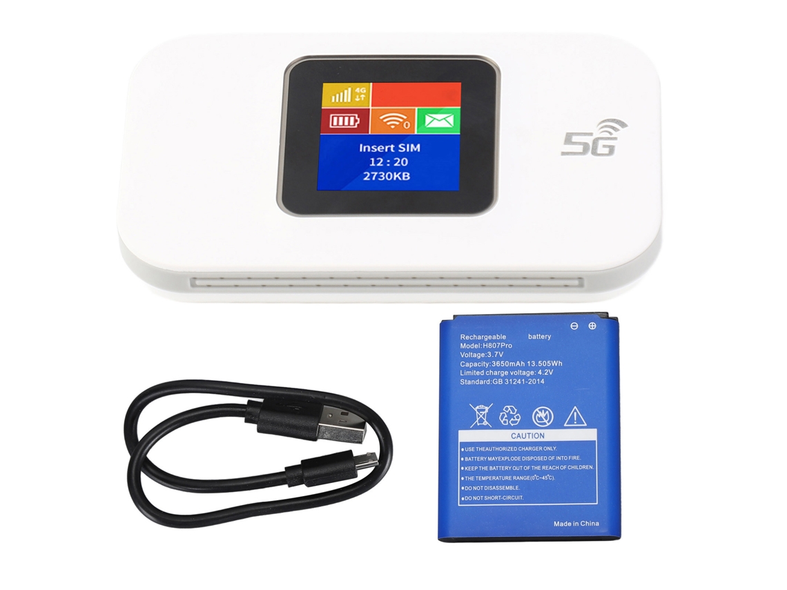 Wifi Portátil 4g (ponto De Acesso Wifi Móvel, Roteador Wifi 4g Portátil)