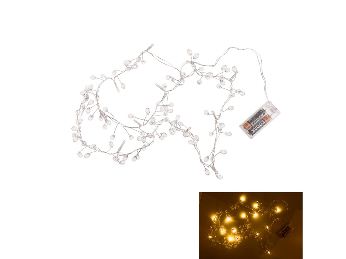 Cordão De Luzes Led, Alimentação Por Bateria, Para Decoração De Casa, Festas, Jardim E Eventos