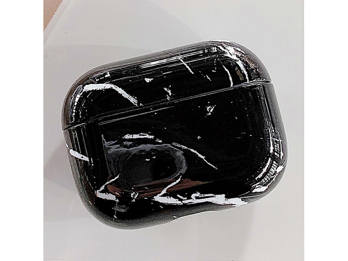 Película protetora de plástico com textura de mármore para AirPods Pro GIECY