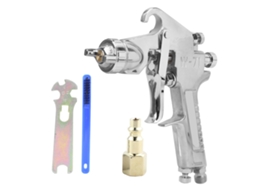 Kit De Pistolas De Pintura W-71 1.3mm Estilo Americano Con Depósito Para Parede, Carro E Portas - Ferramentas De Pulverização