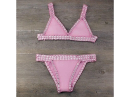 BIQUÍNI de Crochê para Mulher, Sexy, Sem Lã, Tamanho Normal | MARCA