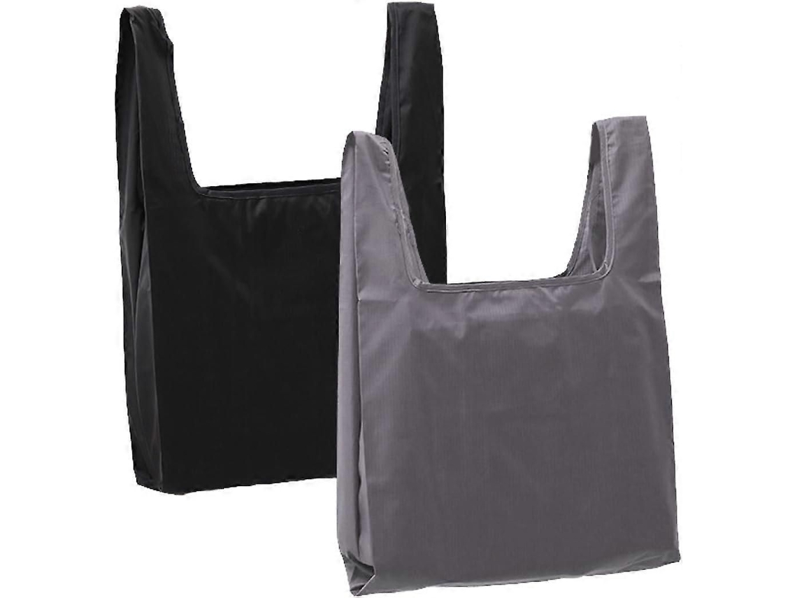 Saco de Compras Reutilizável 2 Pack Saco de Supermercado Lavável Eco friendly Nylon Saco Dobrável para Uso Diário GOKOCO