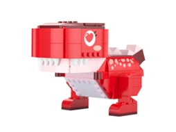Bloques De Construção De Dinossauro Tyrannosaurus Brinquedo De Bloques Para Crianças Meninos Meninas Jk5113 Tyrannosaurus Dinâmico