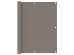 Balcony Screen, Balcony Screens Vidaxl Cinzento-acastanhado Tecido (120 X 300 Cm)