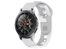 Pulseira De Silicone Bicolor De 22 Mm