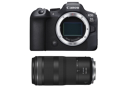 Eos R6 Mark Ii + Rf 100 400mm F/5.6 8 Is Usm Máquina Fotográfica Híbrida Full frame + Ebook “20 Dicas para Fotos Que Impressionam” CANON
