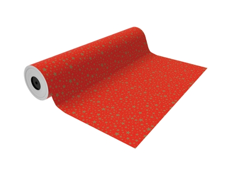 1X Rolo de Papel de Embrulho Crackling Christmas 62Cmx90M ESPIRITO REBELDE