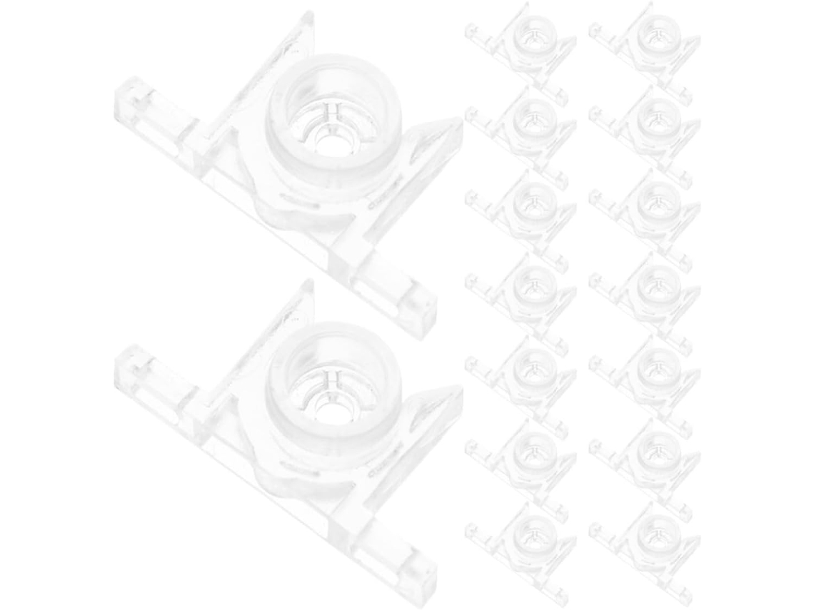 Conjunto De 20 Presilhas Modernas Em Abs Para Portas Armários Com