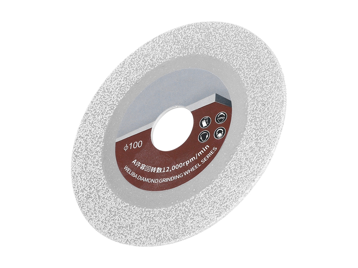 Disco De Sierra De Diamantes De 100mm 60 Malla Para Soldadura, Accesorio De Rueda De Corte Para Máquina De Mármol