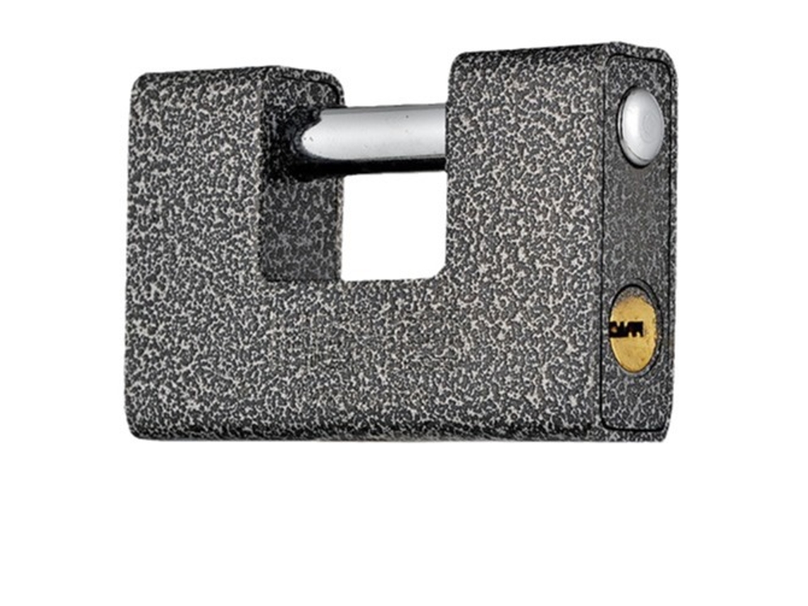 Cadeado De Alto Desempenho Com 6 Chaves Para Proteger Portas De Garagem, Contêineres, Galpões, Armários, Portões E Armazéns (90 M Aquaforge