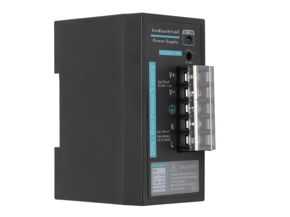 Fonte de Alimentação Din Rail LAXISCREED Protegida Compacta