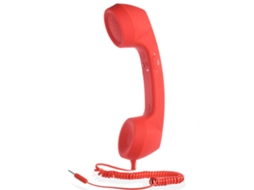 Receiver De Chamada Retro Clássico Com Mini Microfone 3.5mm Para Smartphone