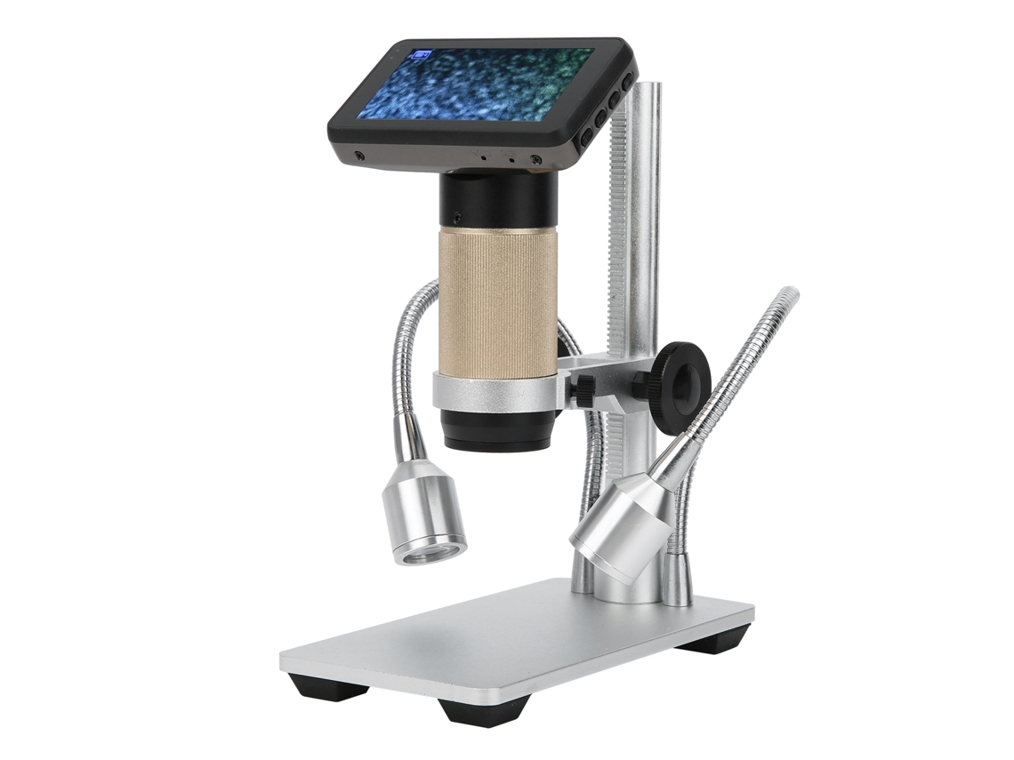 Laxiscreed Microscópio Digital Com Tela Para Reparação De Telemóveis E Eletrónica Portable