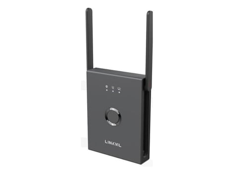 Estação Base Dect Ip Linkvil W710h Multi Células 30 Aparelhos 16 Chamadas Simultâneas