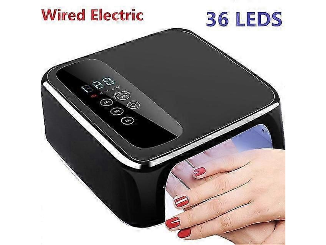Lâmpada De Cura De Esmalte Em Gel Profissional Sem Fio Recarregável Uv Led 15600mah Ly Ebike