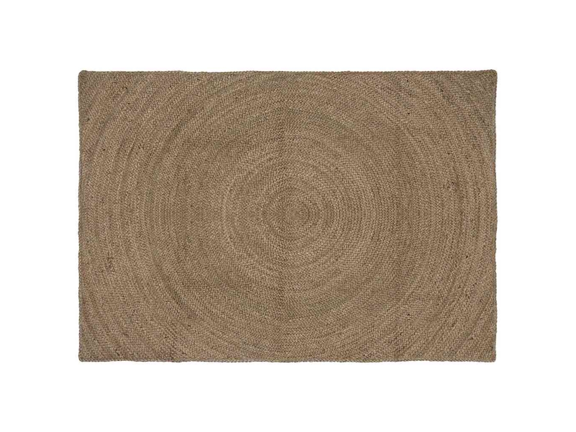 Vidaxl Tapetes De Área Cinzento 120 X 170 Cm Juta