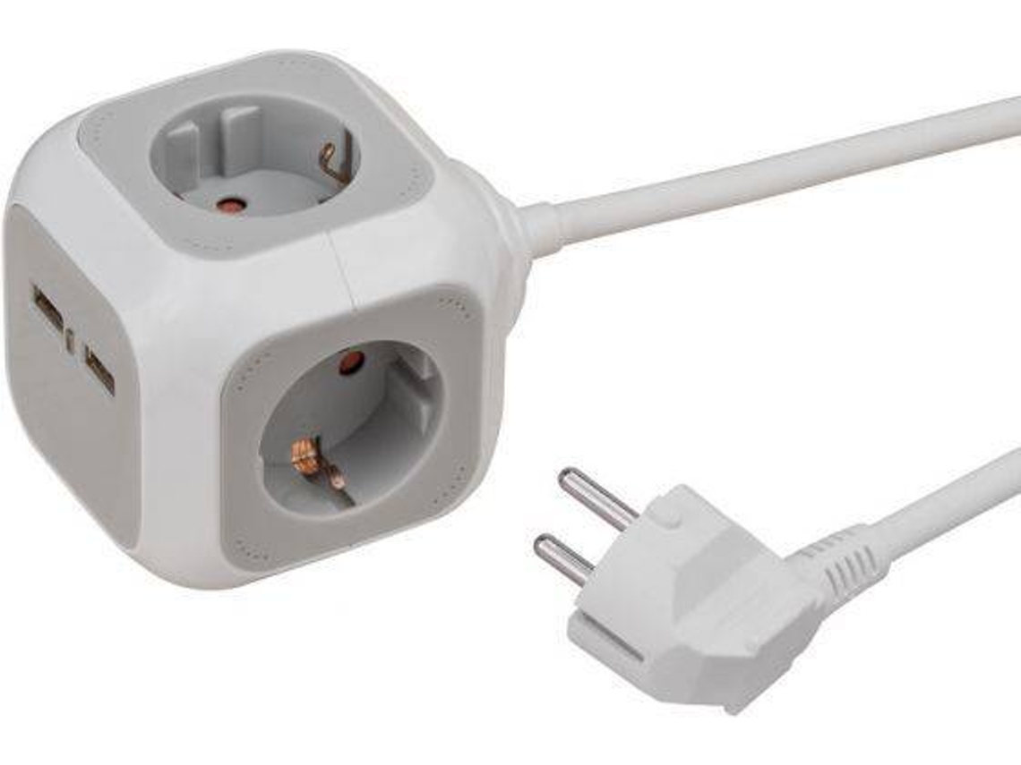 Ficha Eléctrica Alea Com Bloco Usb