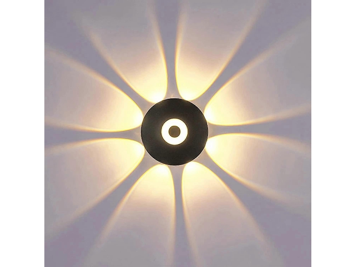 Luminárias de parede LED de 9W para ambientes internos e externos BRILVIBERA