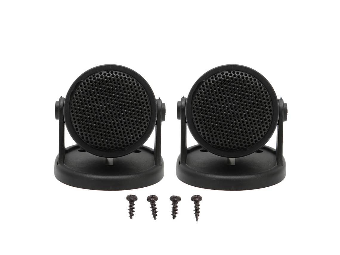 Mali 2pcs Tweeter de Cúpula com 20w Alto Falante de Áudio para Carro Universal Preto