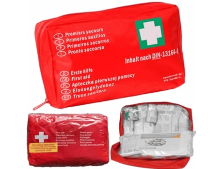 Kit De Primeiros Socorros Macio Aprovado Com 42 Peças Vital Gym