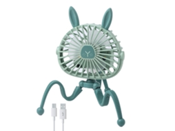 Clip Fan Silencioso Da Laxiscreed, Leve E Portátil, Ideal Para Suporte Em Berços Ou Ambientes Pequenos