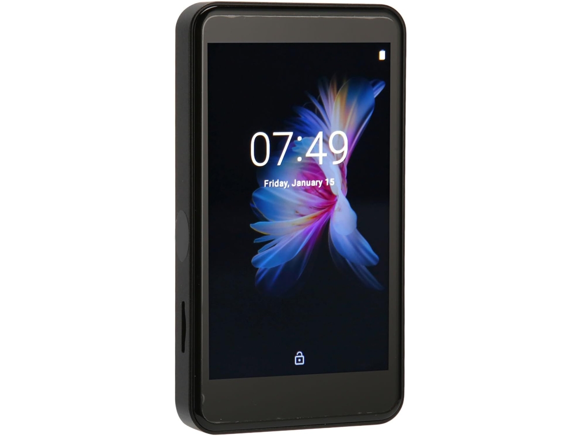 Leitor De Mp3 Portátil Com Tela Sensível Ao Toque 3,6 Polegadas E