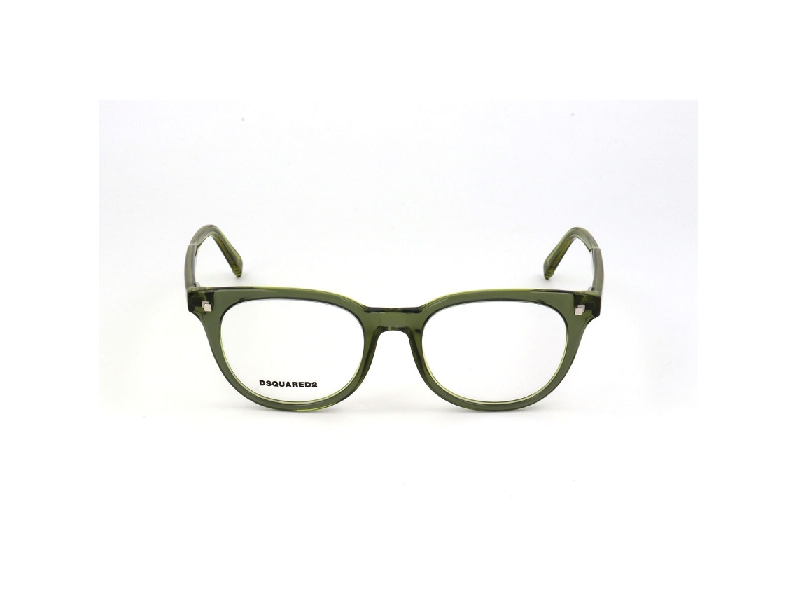 Armação de óculos masculina Dsquared2 Dq5144-98 (verde - acetato - 145 mm - Ø 49 mm)
