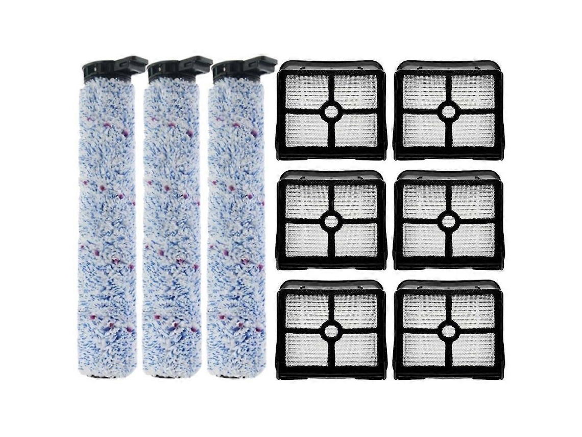 Acessórios Para Aspirador Robô Compatíveis Com Atvel F16 / F16 Pro, Mamibot Flomo 1: Escova Rotativa E Filtro Hepa.