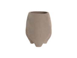 Plantador Home Esprit Marrom Claro Cerâmica Urbana 23 X 23 X 30 Cm