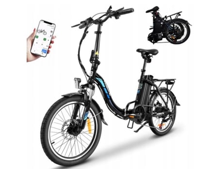 Bicicleta Elétrica KAISDA K7 36v 13ah Alcance Máximo 70km App