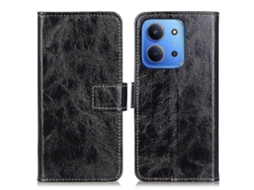 Capa De Celular Retrô Em Couro Com Textura Crazy Horse Para Redmi 15c 5g/4g Eu 173mm/poco C85 5g