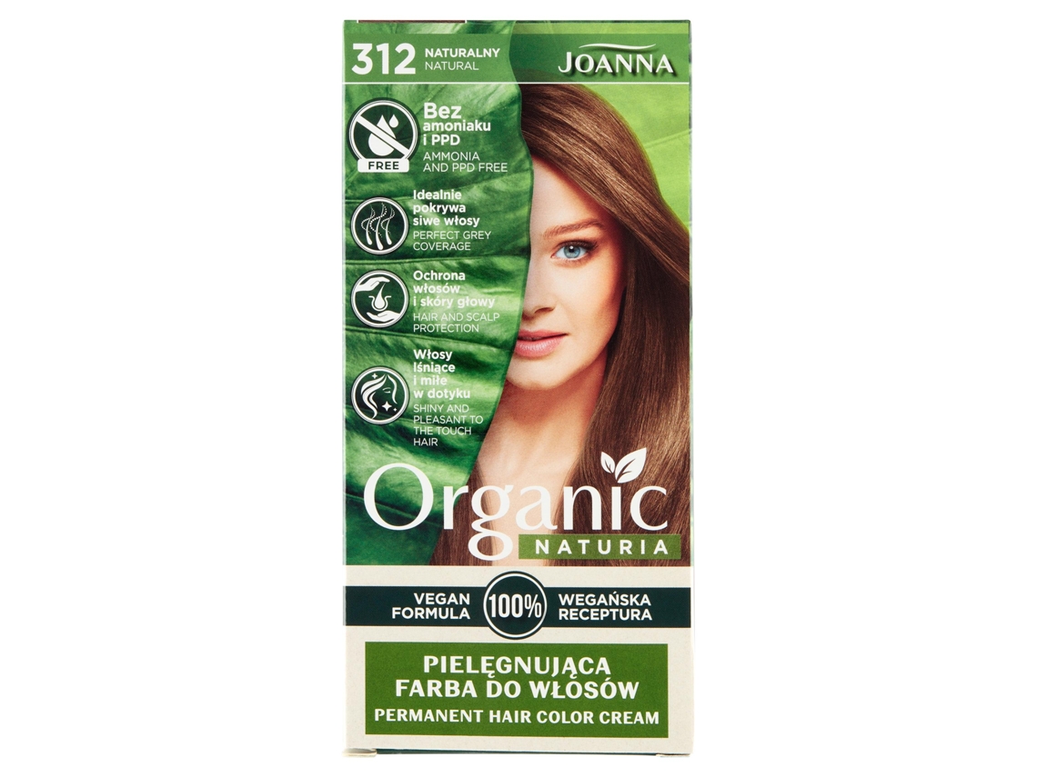 Naturia Orgânico Coloração Para Cabelos 312 Natural Joanna