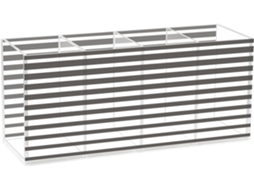 Porta lápis Acrílico Frodotgv, Padrão Geométrico Abstrato Monocromático em Meio tom, Artigos para Quarto, Disp