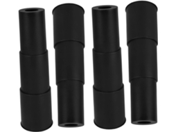 Conjunto De 4 Peças Capas Telescópicas À Prova Poeira Para Cilindros Gás Cadeiras Escritório Gamer