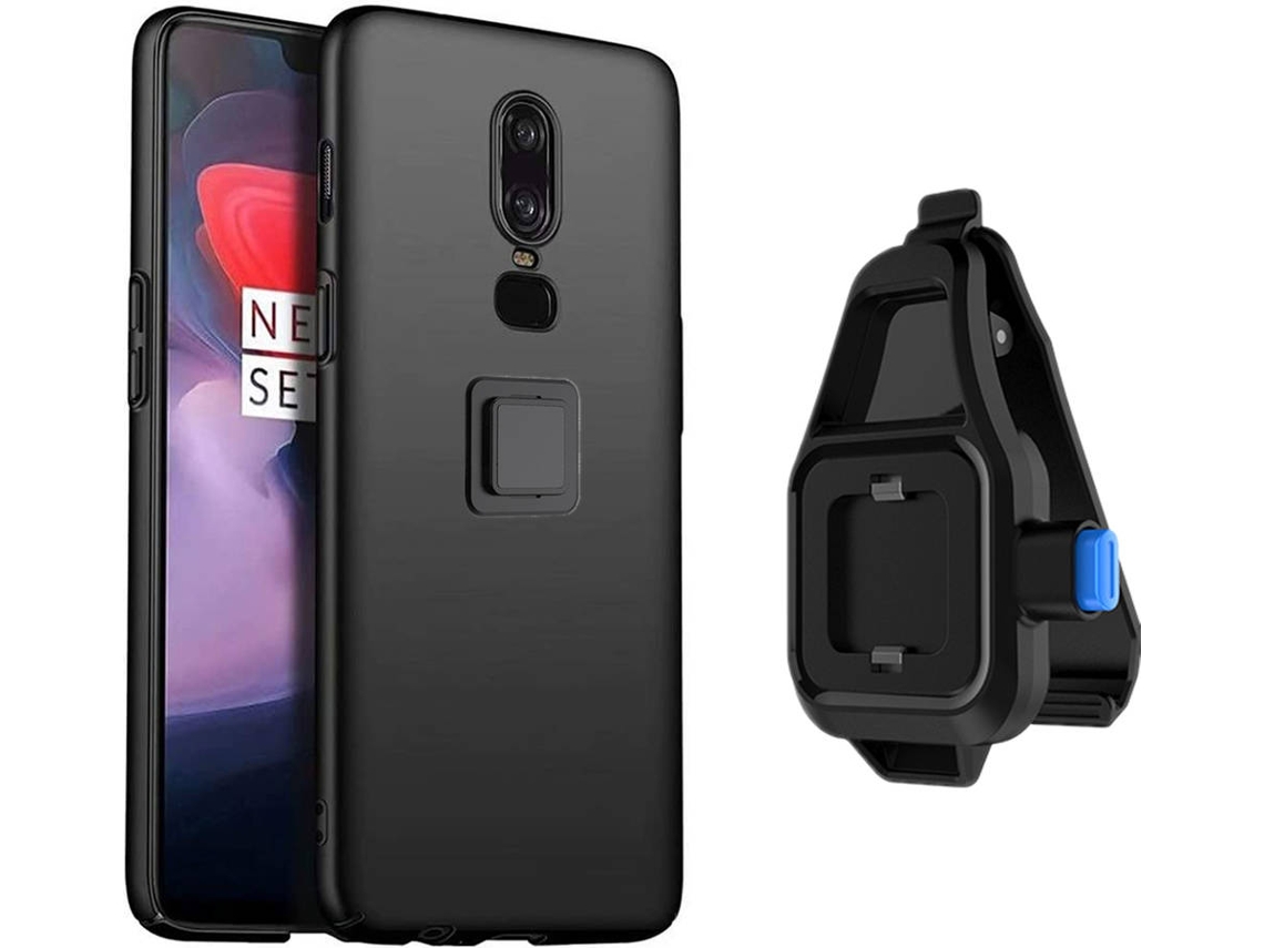Capa Oneplus 6 Turtleshell com Suporte à Cintura Preto