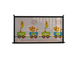 Guarda rail Portão Cartoon 89x85cm com Tubo Fivela Adesiva Sem Risco
