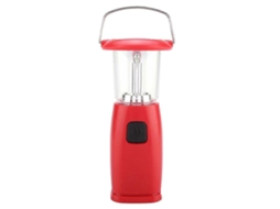 Lanterna Led Solar Para Acampamento, Luz De Emergência Com Manivela, Luz Para Barraca, Ambiente Externo, Vermelha Olysi Shop