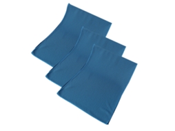 Conjunto de Toalha NEVEANCE Refrescantes Leve Academia Exercício Secagem Azul - 3pcs (30x100cm)