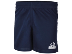 Calções Desportivos Rhino Auckland Rugby Unissex Poliéster Azul Marinho Tamanho M