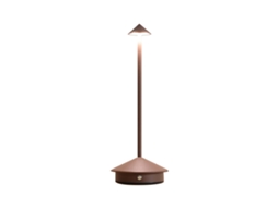 Rebe-lâmpada De Mesa Portátil Led Cogumelo Com Interruptor Táctil, Dimmer Infinito, 3 Cores E Bateria Recarregável 1800mah