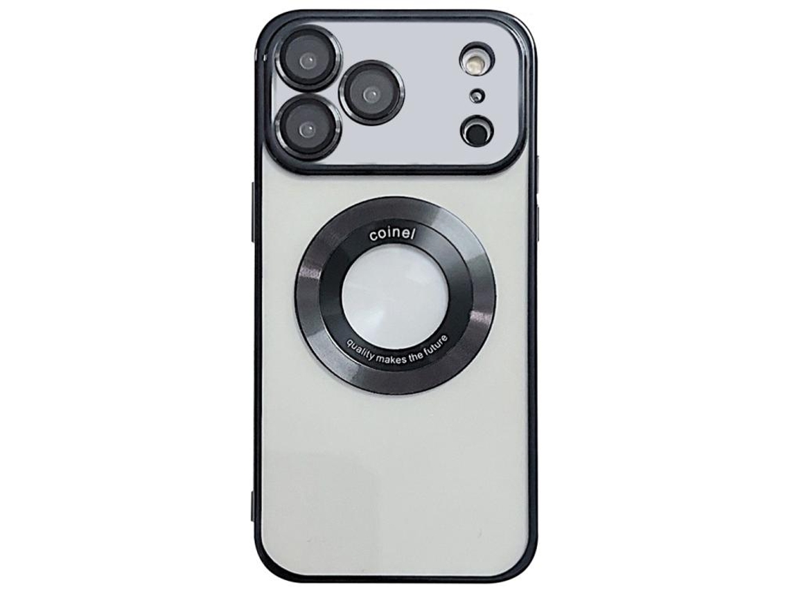 Capa De Tpu Para Iphone 17 Pro Max - Revestimento Eletroplástico - Magsafe