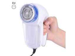 Lurelia Removedor De Fiapos Elétrico Com Lâminas Em Aço Inox Para Roupas, Suéteres E Sofás, Branco E Azul