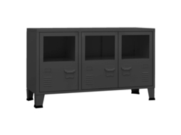 Sideboard, Sideboards Vidaxl Preto Metal (n/a)