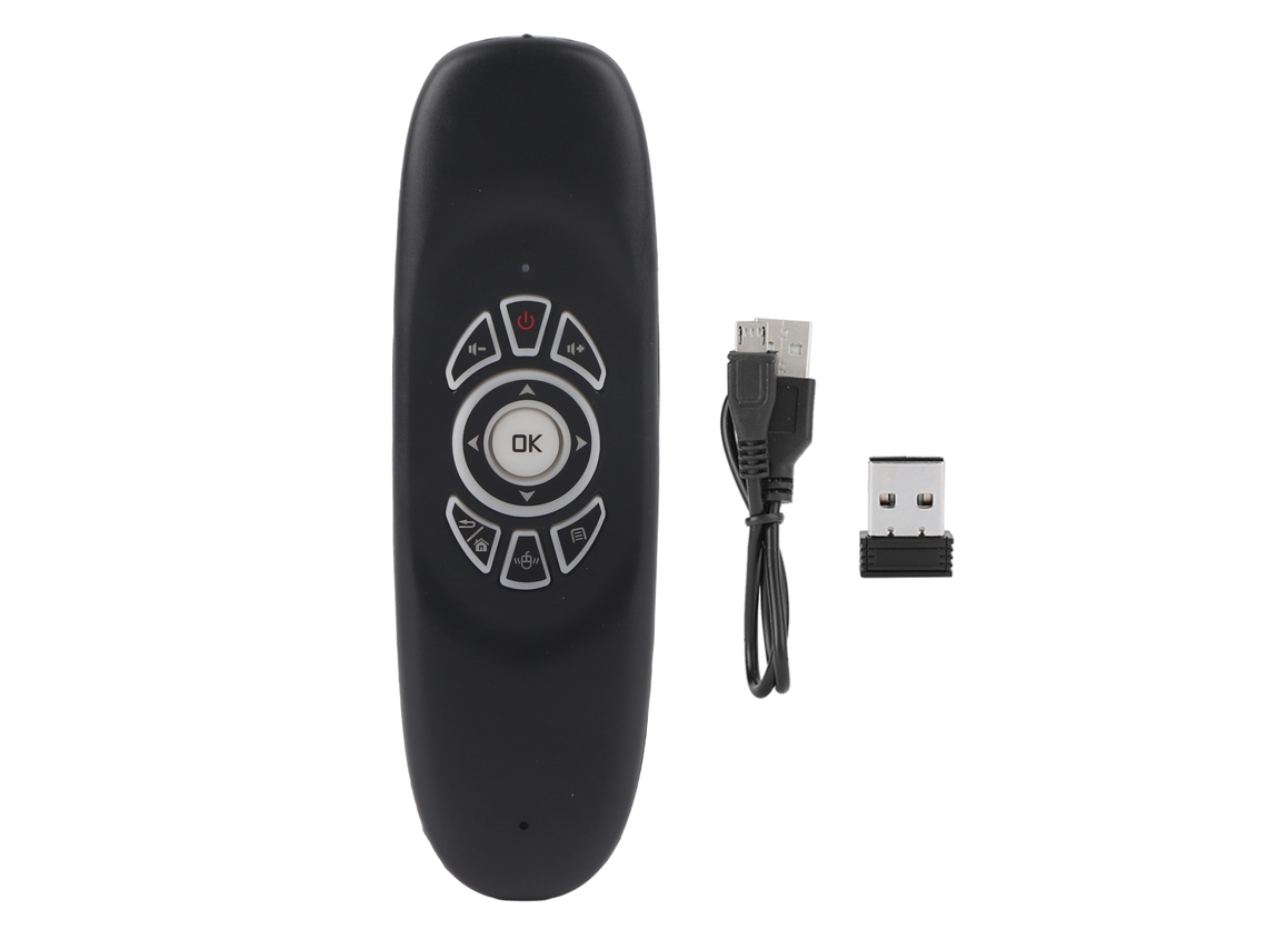 Aetheria controle Remoto Sem Fio 2.4g Teclado Mouse Aéreo com Giroscópio Sixaxis para Android/windows