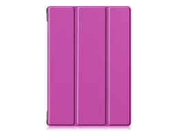Capa Tri Fold para Lenovo Lenovo M10 Fhd Rel X605Fc/Lc Tab5 Te710Kaw FLLIBERTÉ Roxo