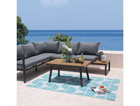 Tapete Reversível de Exterior RED DECO (Azul-180x90cm)