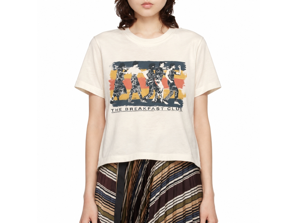 Rockinstone Breakfast Club Movie Dance Away Solid Natural Adult T-shirt Size:xl